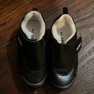 Carter's Black and White Kids cleats